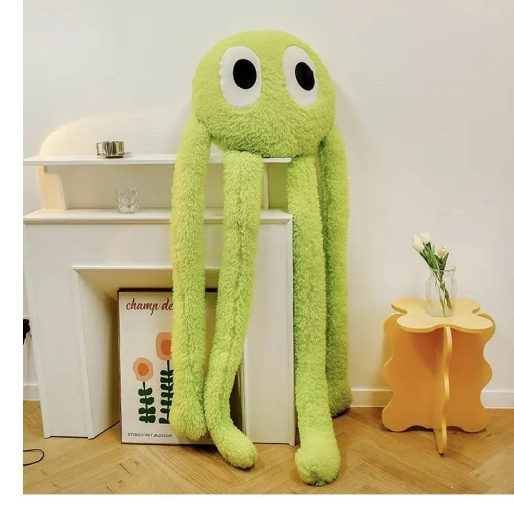 Long Legs Octopus,‎ Large Stuffed Animal 39 inches, High Green Plush Toys